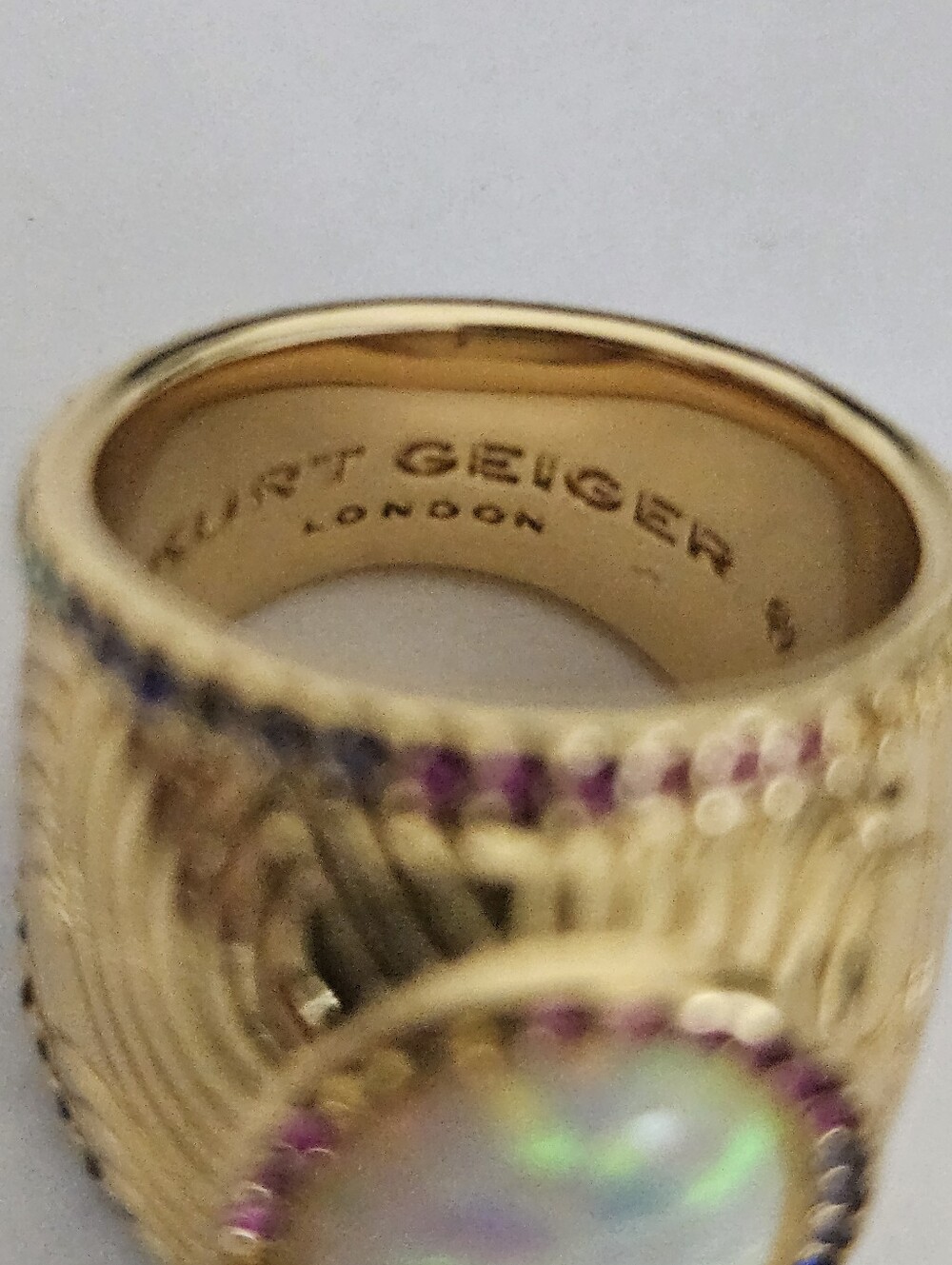 Kurt Geiger NWT Embellished Ring - Picture 5 of 7